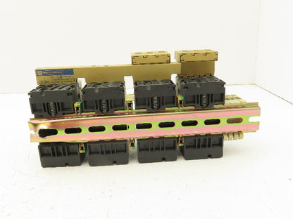 Telemecanique Contactor Rail Terminals Bus Bar 575V 6A 3 PH Lot of 4