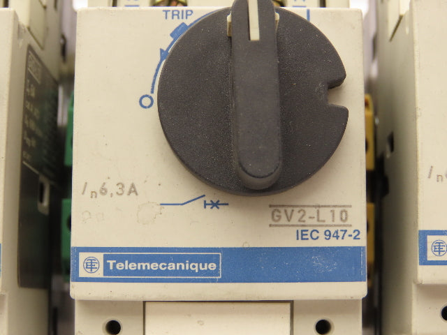 Telemecanique Contactor Rail Terminals Bus Bar 575V 6A 3 PH Lot of 4