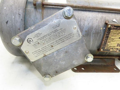 Baldor Cast Iron Centrifugal Pump 1.5x2" 7.5Hp 460V 3PH 184JM Explosion Proof