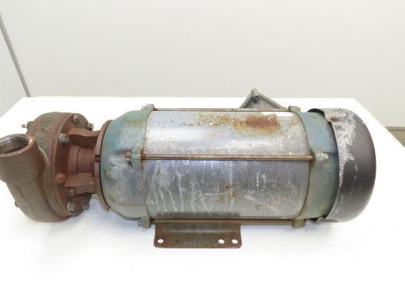 Baldor Cast Iron Centrifugal Pump 1.5x2" 7.5Hp 460V 3PH 184JM Explosion Proof