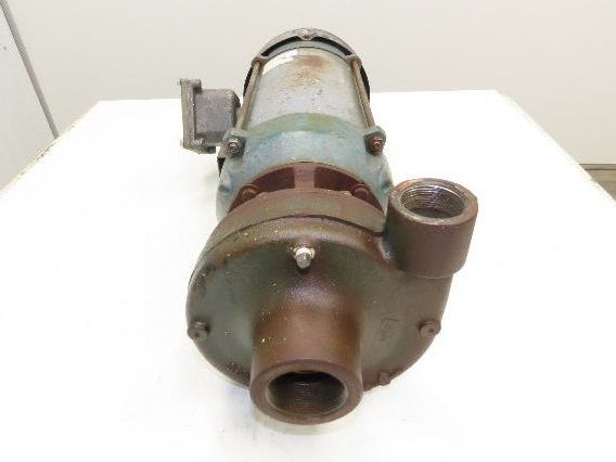 Baldor Cast Iron Centrifugal Pump 1.5x2" 7.5Hp 460V 3PH 184JM Explosion Proof