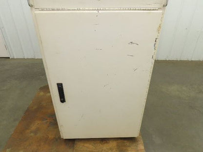 Saginaw Industrial Computer Workstation Electrical Enclosure Cabinet 66x24x27"