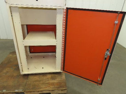 Saginaw Industrial Computer Workstation Electrical Enclosure Cabinet 66x24x27"