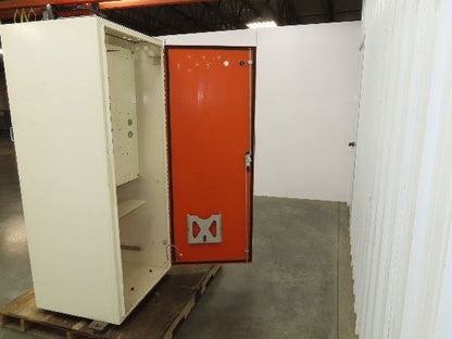 Saginaw Industrial Computer Workstation Electrical Enclosure Cabinet 66x24x27"