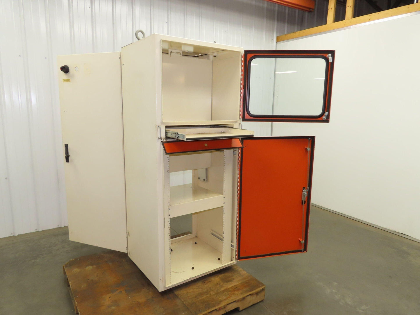 Saginaw Industrial Computer Workstation Electrical Enclosure Cabinet 66x24x27"