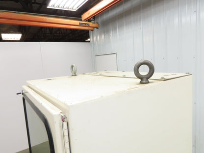 Saginaw Industrial Computer Workstation Electrical Enclosure Cabinet 66x24x27"
