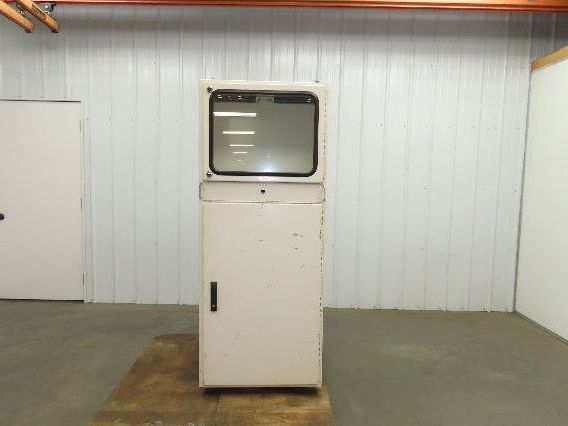 Saginaw Industrial Computer Workstation Electrical Enclosure Cabinet 66x24x27"
