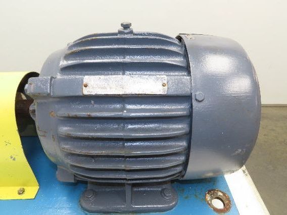 Worthington D1012 D-Line Centrifugal Pump 1.5"x 1" Flanged 7.5Hp 460V 3PH 213T