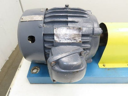 Worthington D1012 D-Line Centrifugal Pump 1.5"x 1" Flanged 7.5Hp 460V 3PH 213T