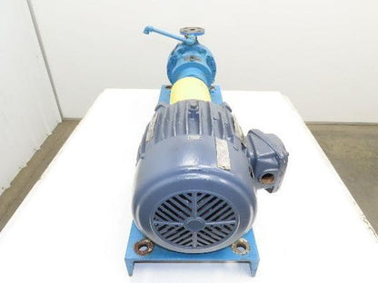 Worthington D1012 D-Line Centrifugal Pump 1.5"x 1" Flanged 7.5Hp 460V 3PH 213T