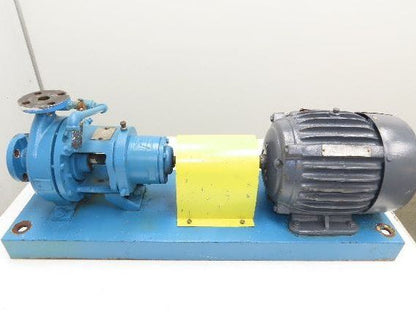 Worthington D1012 D-Line Centrifugal Pump 1.5"x 1" Flanged 7.5Hp 460V 3PH 213T