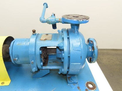 Worthington D1012 D-Line Centrifugal Pump 1.5"x 1" Flanged 7.5Hp 460V 3PH 213T