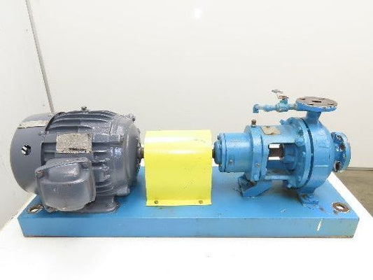 Worthington D1012 D-Line Centrifugal Pump 1.5"x 1" Flanged 7.5Hp 460V 3PH 213T