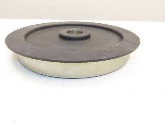 Steel Track Wheel 11.8" Dia 1.5"W Single Flanged Industrial Train Railway Cart