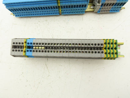 Entrelec M4/6 5116 Terminal Block DIN Rail 24-10AWG 4mm² 600V 25A Lot of 112