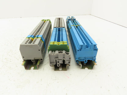 Entrelec M4/6 5116 Terminal Block DIN Rail 24-10AWG 4mm² 600V 25A Lot of 112