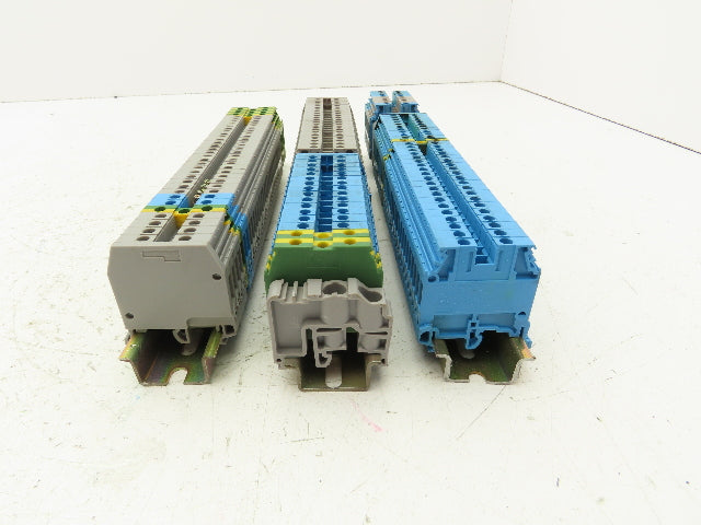 Entrelec M4/6 5116 Terminal Block DIN Rail 24-10AWG 4mm² 600V 25A Lot of 112