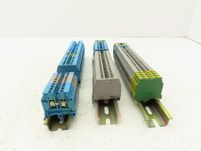 Entrelec M4/6 5116 Terminal Block DIN Rail 24-10AWG 4mm² 600V 25A Lot of 112