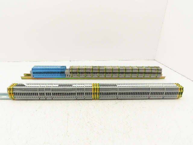 Entrelec Terminal Block Connector DIN Rail 24-10AWG 4mm² 600V 25A Lot of 179