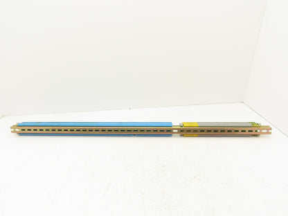 Entrelec Terminal Block Connector DIN Rail 24-10AWG 4mm² 600V 25A Lot of 150