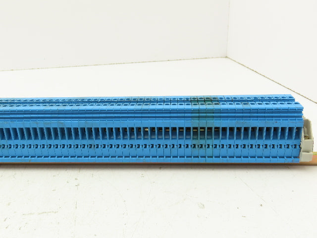 Entrelec Terminal Block Connector DIN Rail 24-10AWG 4mm² 600V 25A Lot of 150