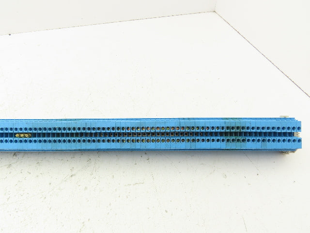 Entrelec Terminal Block Connector DIN Rail 24-10AWG 4mm² 600V 25A Lot of 150