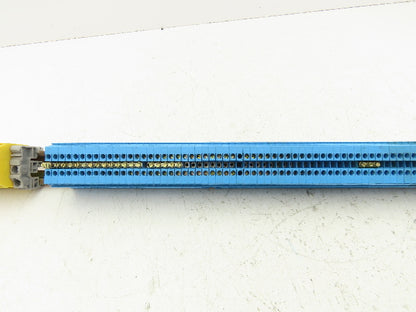 Entrelec Terminal Block Connector DIN Rail 24-10AWG 4mm² 600V 25A Lot of 150