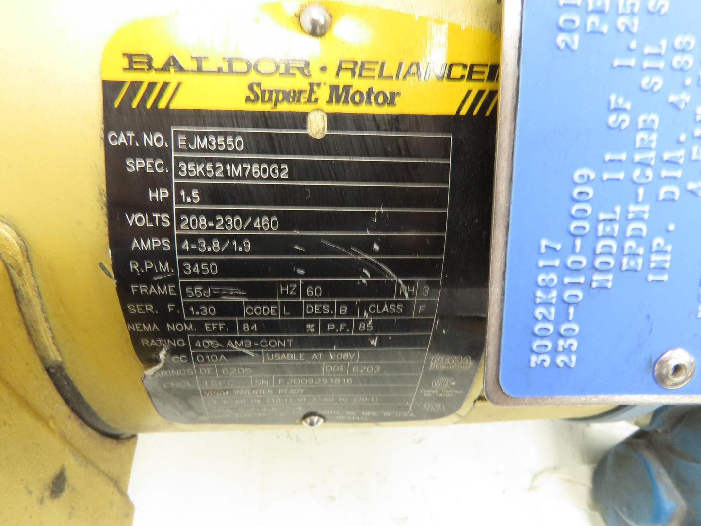 Scot 11 SF Cast Iron Centrifugal Pump 1.25x 1" NPT 1.5Hp 460V 3PH 56J