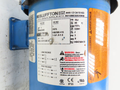 Goulds 3642 1BF21034 Cast Iron Centrifugal Pump 1.25x 1" NPT 1Hp 460V 3PH 56J