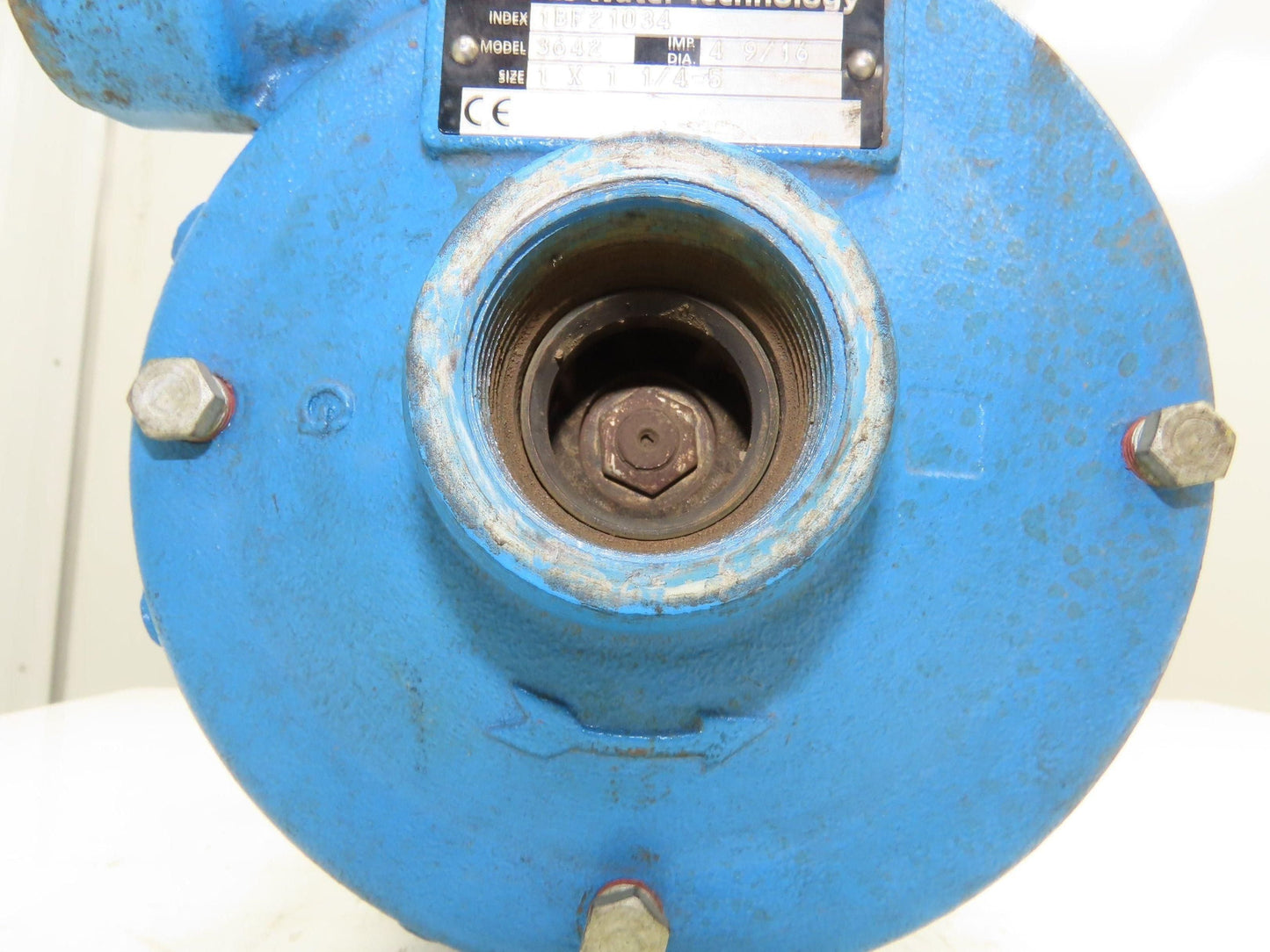 Goulds 3642 1BF21034 Cast Iron Centrifugal Pump 1.25x 1" NPT 1Hp 460V 3PH 56J