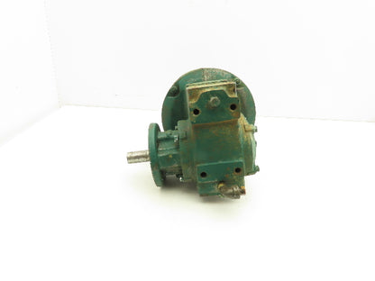 Master Power Transmission 056WM12F60 Gearbox 60:1 = 29 RPM RH Flanged Output 56C