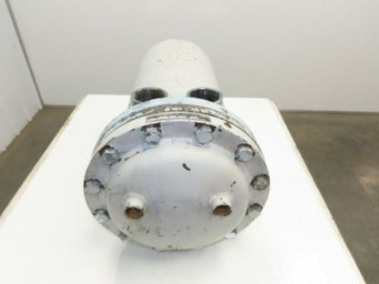 Wilhelm Deller Oil Cooler Shell & Tube Heat Exchanger 1"x 2.5" 4-Pass 32"L