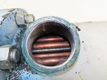 Wilhelm Deller Oil Cooler Shell & Tube Heat Exchanger 1"x 2.5" 4-Pass 32"L