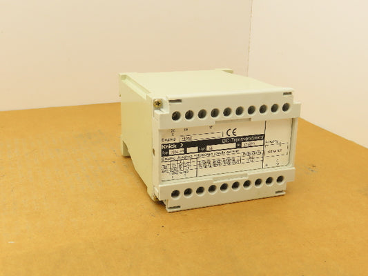 Knick 7206-A1 DC Isolation Amplifier 110VAC to 10VDC