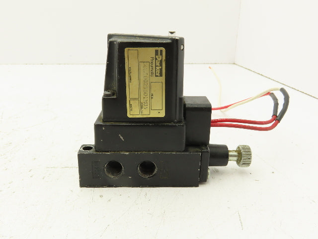 Parker GGL20025B01M05 Pneumatic Air 4/2 Solenoid Control Valve 120V 1/4" NPT
