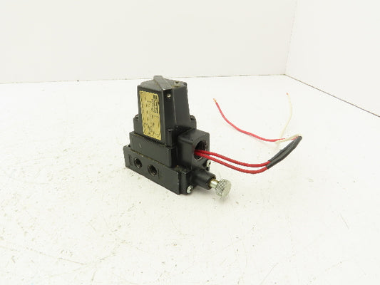 Parker GGL20025B01M05 Pneumatic Air 4/2 Solenoid Control Valve 120V 1/4" NPT