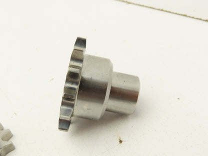 Conveyer Roller Chain Sprocket 14-Tooth 10mm Pitch  Lot of 11