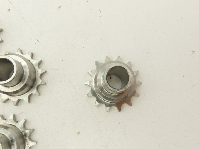 Conveyer Roller Chain Sprocket 14-Tooth 10mm Pitch  Lot of 11