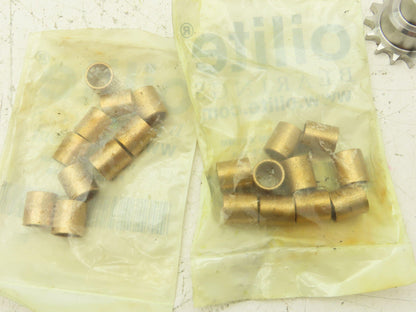 Conveyer Roller Chain Sprocket 14-Tooth 10mm Pitch  Lot of 11