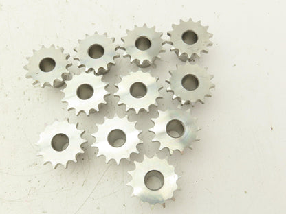 Conveyer Roller Chain Sprocket 14-Tooth 10mm Pitch  Lot of 11