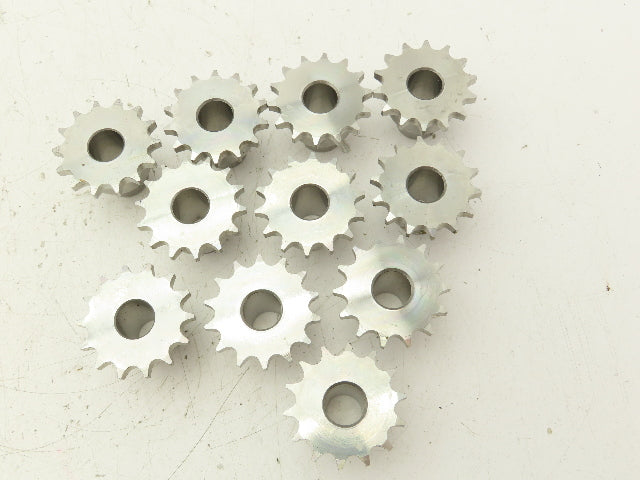 Conveyer Roller Chain Sprocket 14-Tooth 10mm Pitch  Lot of 11
