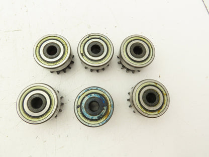 Unidirectional Clutch Bearing 20x47x14mm Roller Chain Sprocket Lot of 6