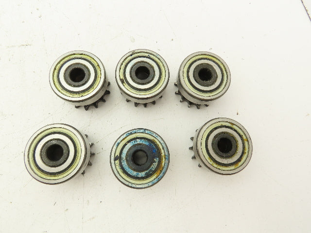 Unidirectional Clutch Bearing 20x47x14mm Roller Chain Sprocket Lot of 6