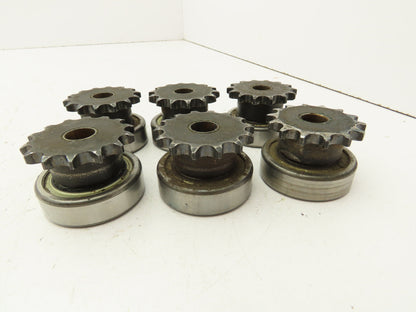 Unidirectional Clutch Bearing 20x47x14mm Roller Chain Sprocket Lot of 6