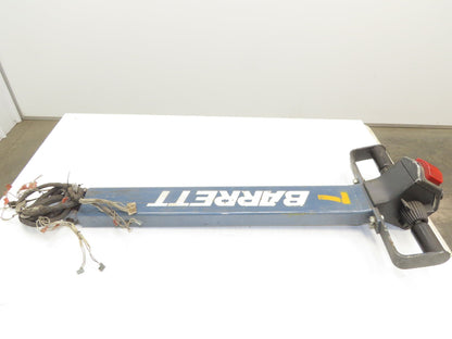 Barrett EWP40 24V Electric Pallet Jack Lift Control Handle Assembly 36"
