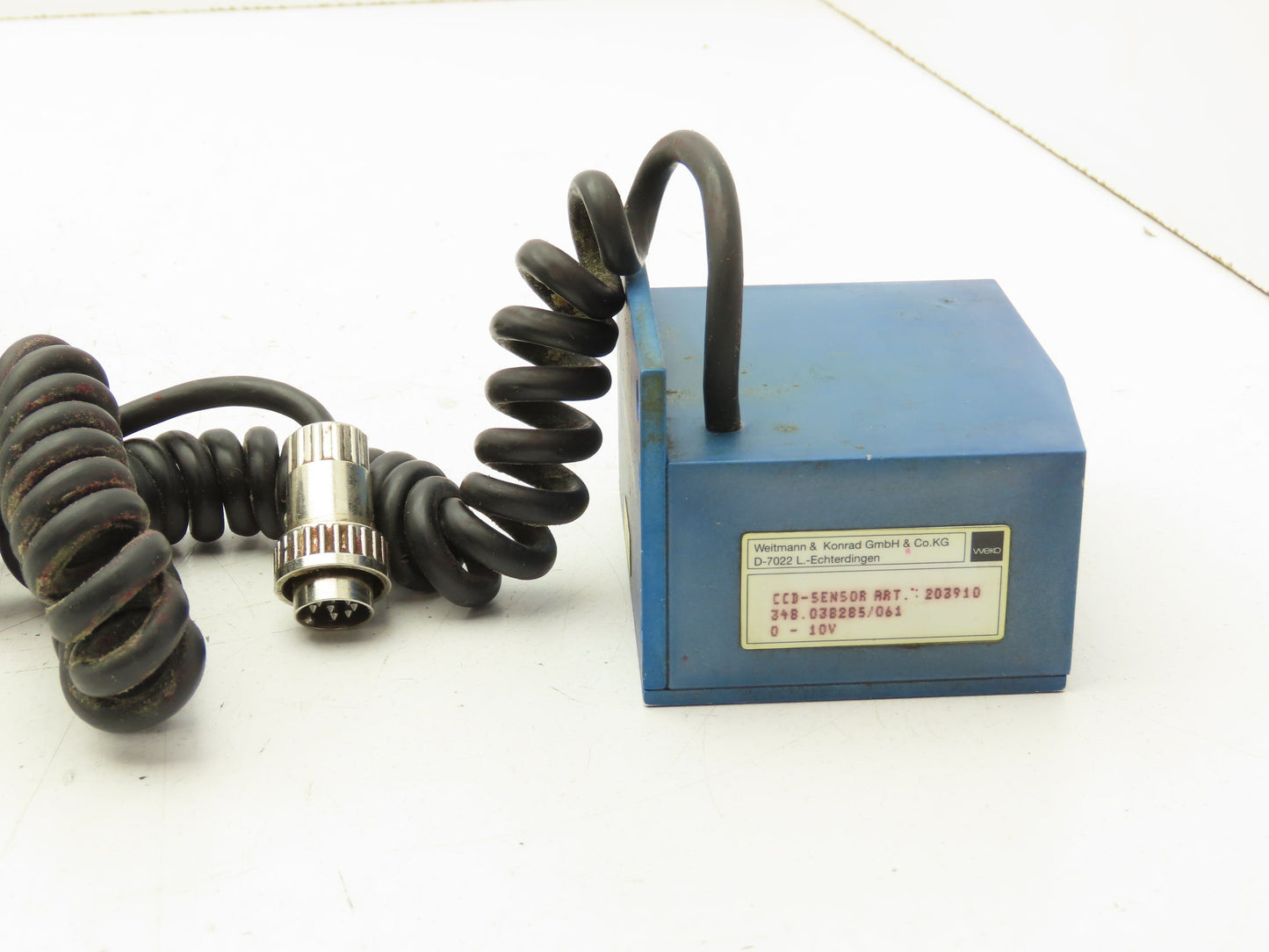Weko Weitmann & Konrad 203910 Photoelectric CCD Sensor 8 Pin Plug 0-10V 203910