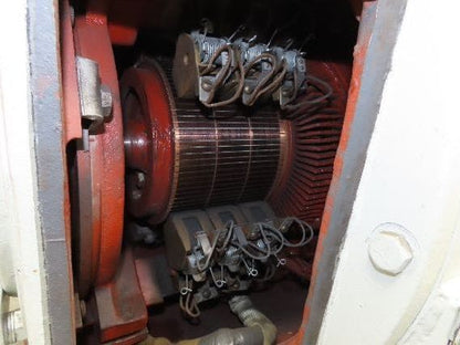 General Electric Direct Current 50Hp DC Motor 250RPM 125VDC 1156Y Fr Tachometer