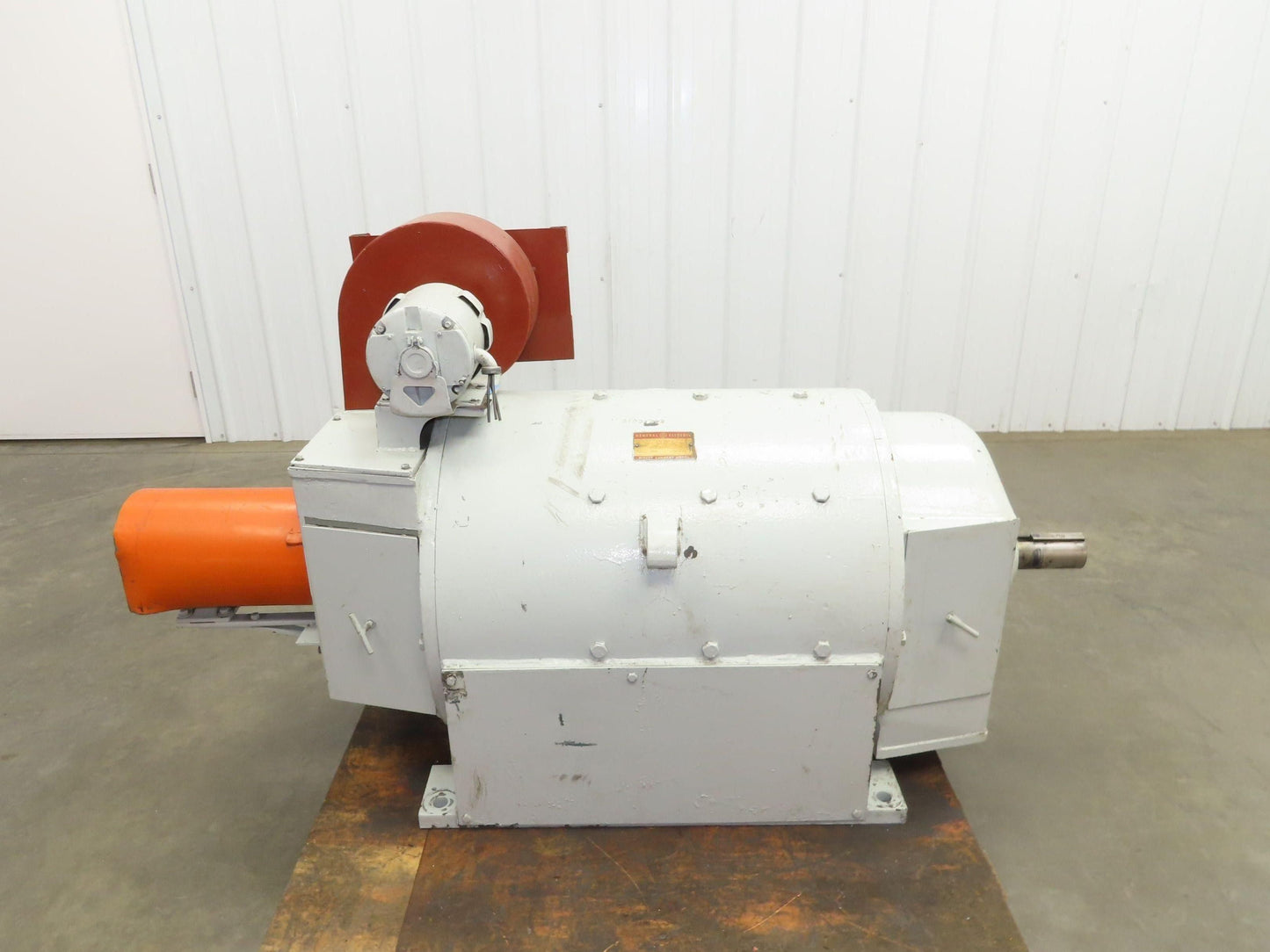 General Electric Direct Current 50Hp DC Motor 250RPM 125VDC 1156Y Fr Tachometer