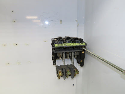 Hoffman A84XM7818FTC Freestanding Electrical Enclosure 84x78x18" 30A Disconnect