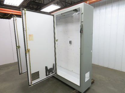 Hoffman A84XM7818FTC Freestanding Electrical Enclosure 84x78x18" 30A Disconnect
